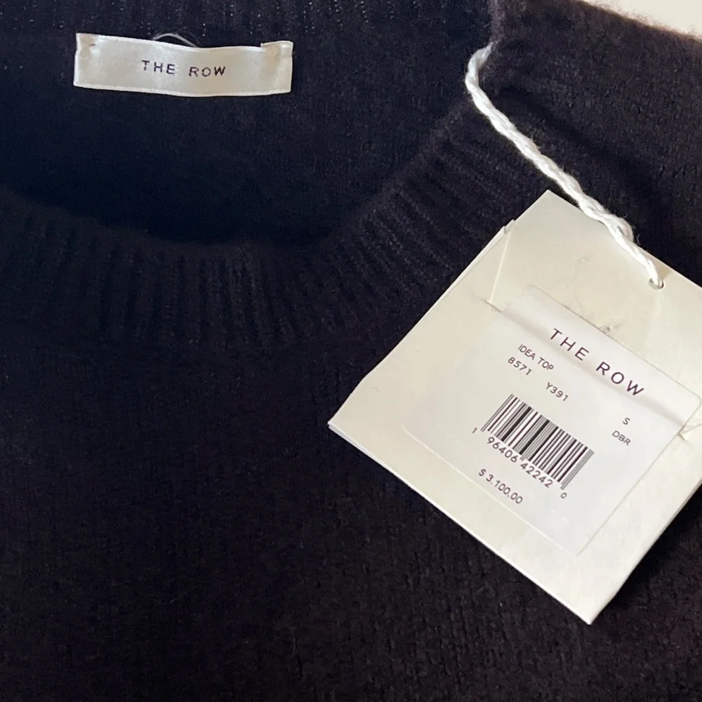 The Row Idea Cashmere Sweater size  Small in chocolate brown - Picture 2 of 9